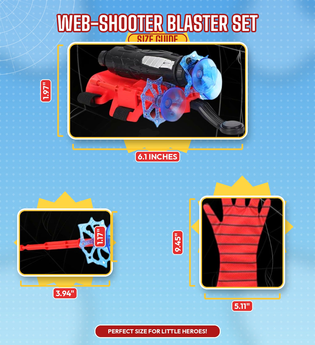 Exciting Spider Web Shooters Toy for Kids – Unleash the Hero Within!