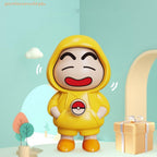 Shinchan Face Changing Keychain - 3 Fun Expressions for a Lively Key Holder